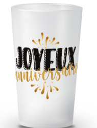 L’utilisation de gobelets personnalise