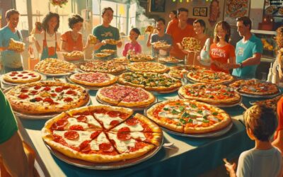 Comment organiser une pizza party pour 20 personnes : calculer le budget idéal