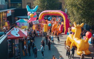 Solutions gonflables publicitaires : trouvez vos objets personnalisés pour événements d’entreprise
